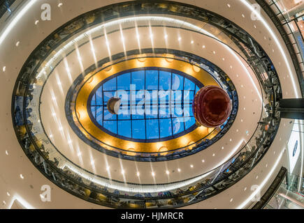 The mall of Berlin, Ceiling, Atrium, Modern Architecture, Interieur, Shopping, Berlin Stock Photo