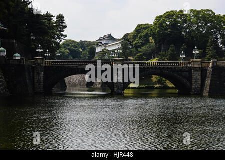 Hitchhiking in Japan Stock Photo