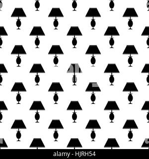 Table lamp pattern seamless best for any design Stock Vector