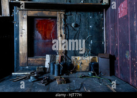 radio station holland abandoned old alamy explorer antarctic falcon robert research