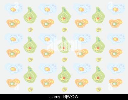 Wallpaper patterns and fabric patterns as vector graphic. Stock Vector