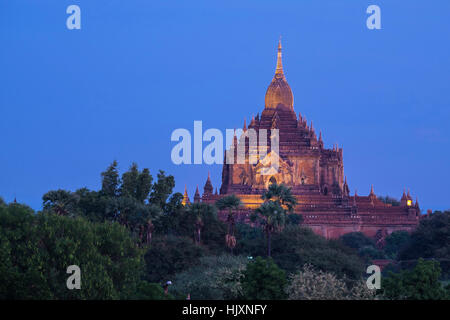 temples in Bagan, Myanmar Stock Photo