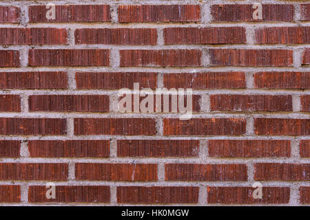 Background of red brick wall pattern texture Stock Photo