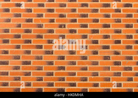 Background of orange brick wall pattern texture Stock Photo
