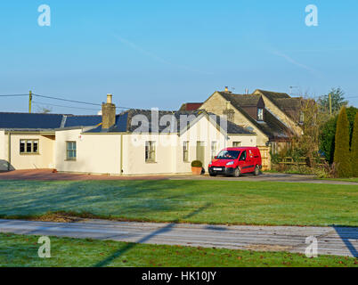 Bungalow in Charterville Allotments, Minster Lovell, Oxfordshire, England uk Stock Photo