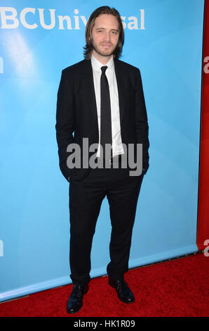 Pasadena, California, USA. 15th Jan, 2015. 15 January 2015 - Pasadena, California - Aaron Stanford. NBCUniversal 2015 TCA Press Tour held at The Langham Huntington Hotel. Photo Credit: Birdie Thompson/AdMedia Credit: Birdie Thompson/AdMedia/ZUMA Wire/Alamy Live News Stock Photo