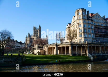 Around Bath, a City in Somerset England UK Stock Photo