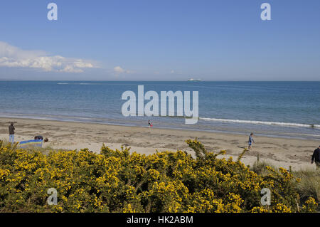 Knoll beach on Studland Bay, Isle of Purbeck Dorset England Stock Photo