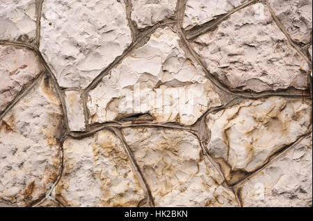 Natural stone wall texture for background Stock Photo