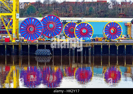 Shepherd Offshore Technology Park Walker Technip Stock Photo