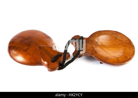 Spanish castañuelas (castanets) - percussion instrument used in ...