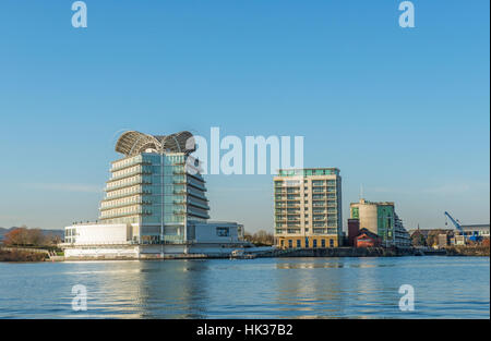 St David's Hotel Cardiff Bay south Wales Stock Photo