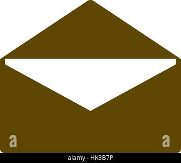 Template envelope icon, outline style Stock Vector Image & Art - Alamy