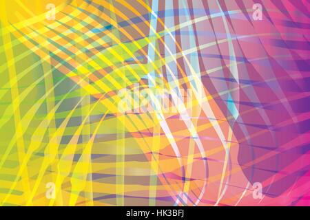 Abstract waves in many colors blended together on a transparent background illustration. Vector EPS 10 available. Stock Vector