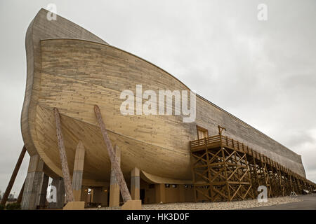 Williamstown, Kentucky - The Ark Encounter, a full-sized model of Noah ...