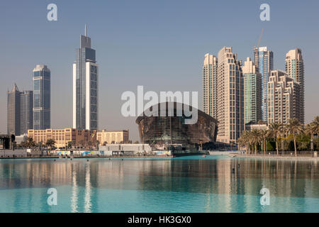 Dubai Opera House in Downtown Dubai Stock Photo