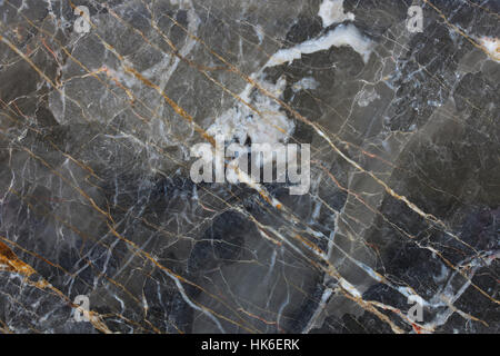 Gray marble pattern (Gold Russia marble) for design. Stock Photo