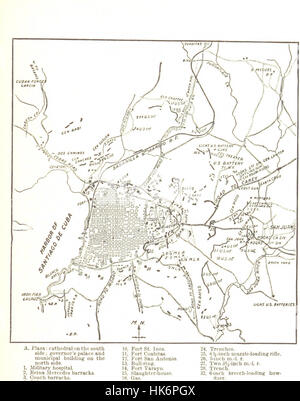 The Sinking of the “Merrimac”: a personal narrative of the adventure in the harbor of Santiago de Cuba, June 3, 1898, and of the subsequent imprisonment of the survivors. [With illustrations.] Image taken from page 307 of 'The Si Stock Photo