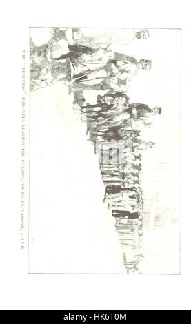 The Sinking of the “Merrimac”: a personal narrative of the adventure in the harbor of Santiago de Cuba, June 3, 1898, and of the subsequent imprisonment of the survivors. [With illustrations.] Image taken from page 315 of 'The Si Stock Photo