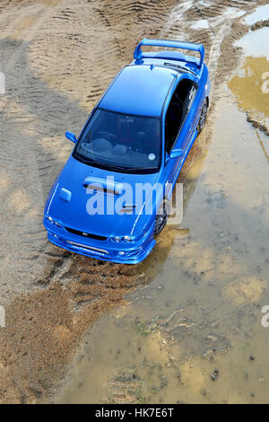 Subaru Impreza Turbo P1 performance car Stock Photo