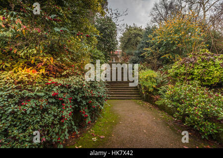 London's Hill Garden and Pergola in Hampstead. Stock Photo