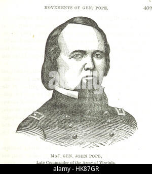 A complete History of the great American Rebellion, embracing its causes, events and consequences. With biographical sketches and portraits of its principal actors, and scenes and incidents of the War. Illustrated with maps, plans, etc Image taken from page 409 of 'A complet Stock Photo