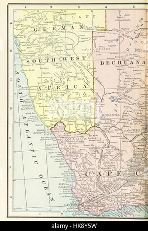 Image taken from page 6 of 'The Story of South Africa ... Copiously illustrated with ... maps ... portraits, sketches, etc. (Vol. 1 by J. C. Ridpath and E. S. Ellis.-Vol. 2 by G. B. Barton, Frank Wilkinson, and others.)' Image taken from page 6 of 'The St Stock Photo