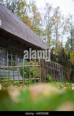 Latvian Ethnographic Open Air Museum Stock Photo