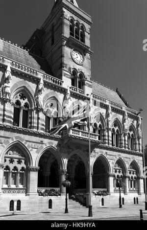 The Guildhall, Northamptonshire county council offices, Northampton town, Northamptonshire, England; Britain; UK Stock Photo