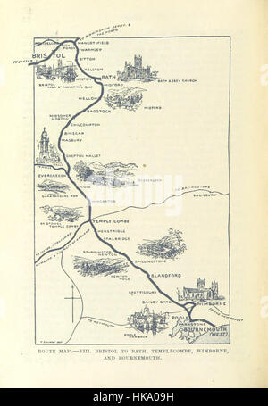 The Official Guide to the Midland Railway ... Abridged and popular edition. Illustrated Image taken from page 90 of 'The Offic Stock Photo