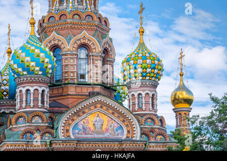 Church Of The Spilled Blood St Petersburg Russia Stock Photo Alamy