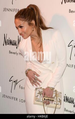 Beverly Hills, California, USA. 26th Jan, 2017. Jennifer Lopez at arrivals for The Launch Of Jennifer Lopez And Giuseppe Zanotti's Shoe Capsule Collection, Neiman Marcus, Beverly Hills, USA. January 26, 2017. Credit: Priscilla Grant/Everett Collection/Alamy Live News Stock Photo