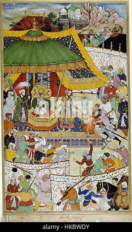 akbarnama paintings