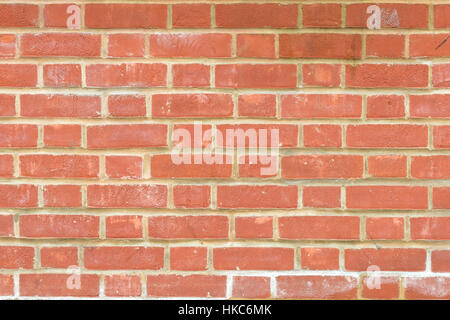 pattern created by cooked clay bricks get togheter to build a wall Stock Photo