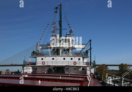 S S Willis B Boyer Great Lakes Freighter Moared On The Maumee River At ...