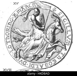 Theobald II, Duke of Lorraine Stock Photo