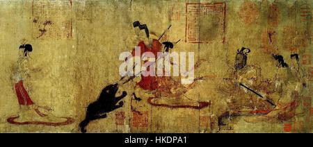 This scene from the *Admonitions Scroll* illustrates the moral and ...