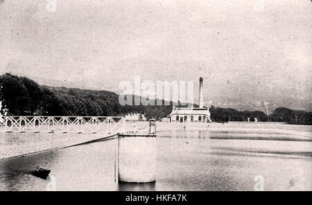 Molteno Dam 1890 Cape Town Stock Photo