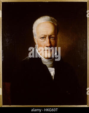 Alexandre Jean Dubois Drahonet   Portret van Andries Adolf Deutz van Assendelft Stock Photo