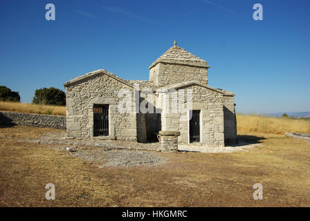 Cossoine, Sardinia. Santa Maria Iscalas church X century Stock Photo