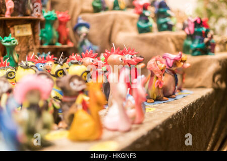 BERLIN, GERMANY - DECEMBER 1 2016: A busy Christmas market at night in Breitscheidplatz prior to bombing attack. Stock Photo