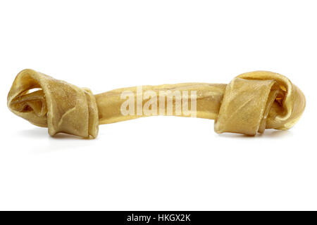 dog chew bone isolated on white background Stock Photo