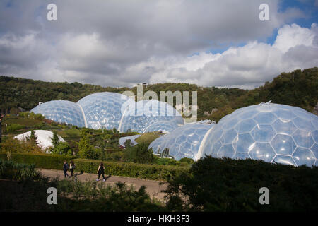 The Eden project, Cornwall, UK Stock Photo