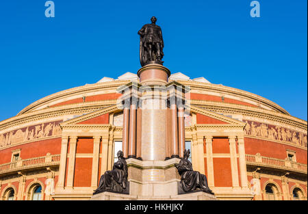 Winter sun on the wonderful Royal Albert Hall, London, UK Stock Photo