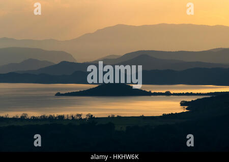 Abaya Lake at sunrise, Arbaminch, Ethiopia Stock Photo