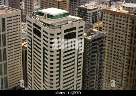 Elevated View of Dubai city