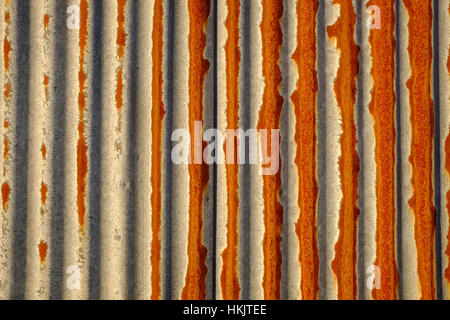 corrugated iron Stock Photo