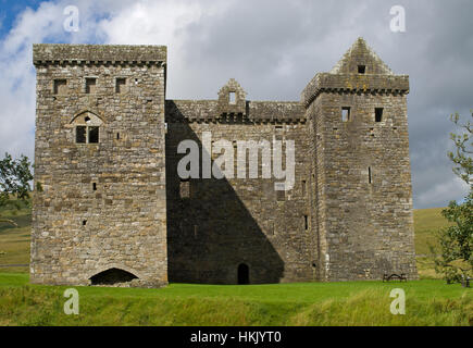 Hermitage Castle Scotland UK Stock Photo