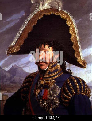 Portrait of Joachim Murat by Galliano Stock Photo