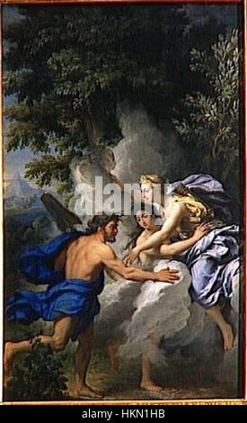 This illustration of Alpheus and Arethusa depicts figures from ancient ...